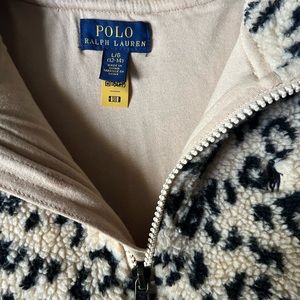 Polo Ralph Lauren Sherpa Half Zip Pullover